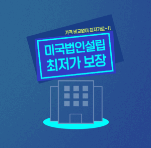 가격비교없이 최저가로 미국법인설립 최저가보장