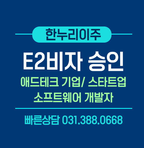 미국-E2비자-승인-애드테크기업-소프트웨어-개발자
